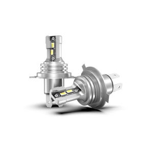 Bec cu LED H4 2 faze 6000k 12V (9-18V) Cod: NSS-NH01 - Img 1