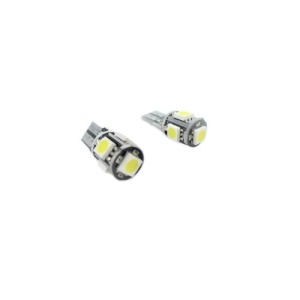 Bec Led T10 5 SMD 5050 Canbus culoare Alb 12V HL - Img 2