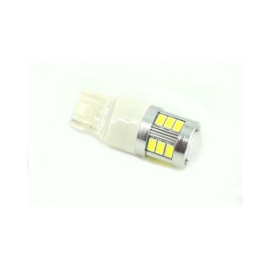 Bec o Faza T20 7440 / 5630 18SMD Canbus 9V-30V nonpolar,lumina alba Cod:JSUN20 - Img 1