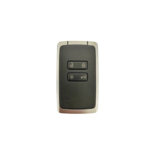 Carcasa telecomanda compatibila Renault, alb, cu lamela, Cod: 2019-ALB - Img 2