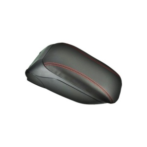 Cotiera universala cu baza metalica , Negru+cusatura rosie Cod: 48014 - Img 6