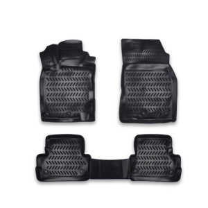 Covoare cauciuc tavita compatibile Nissan Qashqai II 2014-2020 Cod: 3D AP-1022 / A80-X111 - Img 1