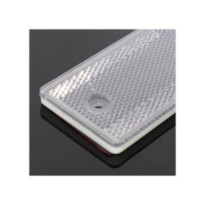 Dreptunghi reflectorizant alb 5cm x 15cm Cod: HUJ002 - Img 2