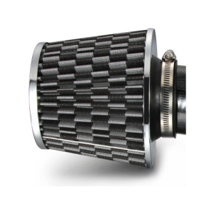 Filtru de aer sport universal 76mm Carbon FLEX - Img 3
