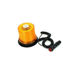 Girofar omologat U.E. cu 30 SMD IP65 12-24V lumina portocalie. Cod: ART-HD06 - Img 1