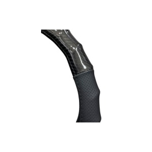 Husa volan imitatie piele si carbon marime M Cod: WK-1401 - Img 3