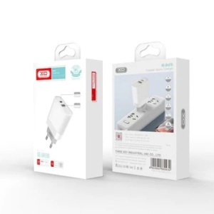 Incarcator retea USB/USB-C, Quick Charge 3.0 20W Cod: XO-L64 - Img 2