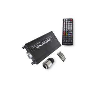 Kit fibra optica LED RGB+W plafon instelat cu efect meteorit - Stea Cazatoare 700 fire ,3m 12V Cod: ZC-7003 - Img 1