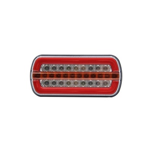 Lampa cu semnalizare dinamica 4 functii 12V-24V Cod: 202301-D - Img 1