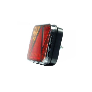Lampa spate 200x130, LED, 6 functii, cu numar si ceata, Cod:FT-270 L TB PM Fristom - Img 5