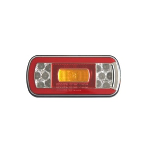 Lampa spate 220x100, 6 functii, cu ceata si numar, LED, Fristom Cod: FT-130PM - Img 3