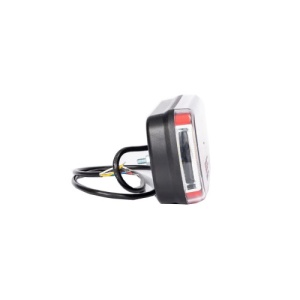 Lampa spate 220x100, 6 functii, cu mers inapoi si numar, LED, Fristom Cod: FT-130 COF - Img 7