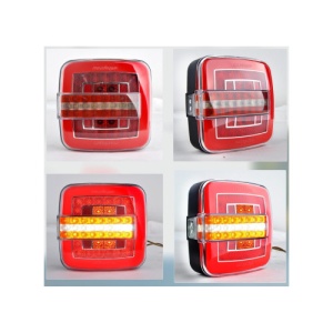 Lampa stop patrata LED SMD 24V Cod: 202101-D - Img 2