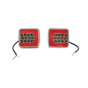 Lampa stop remorca cu Leduri 12/24 V set 106.4x98.8x35mm Cod: BK69018 - Img 1