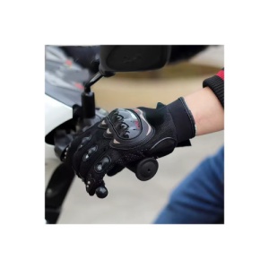 Manusi Moto, Atv,Bicicleta cu protectii, Marime universala, Negru Cod: 11371 - Img 2