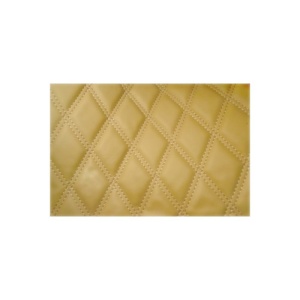 Material imitatie piele tapiterie romb bej / cusatura bej. Cod: Y01BB - Img 1