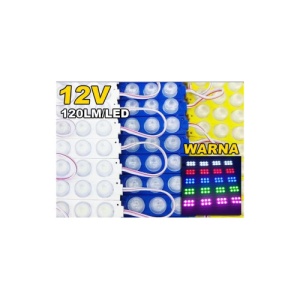 Modul LED 3 SMD 3W 12V Cod: 7520-3LED-3030 - Img 2