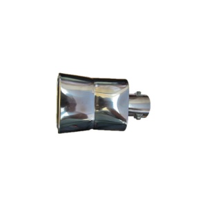 Ornament toba inox, intrare 6.2 cm, lungime 21 cm, latime maxima 14 cm Cod: 1167 - Img 1