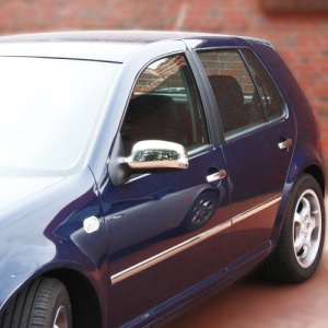 Ornamente crom pt. oglinda compatibil VW Golf 4 Passat B5 Bora Audi A3 CROM 0540 - Img 3