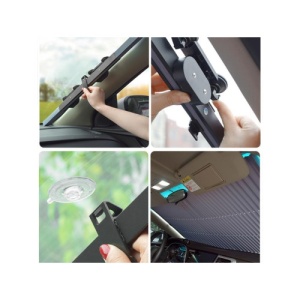 Parasolar auto retractabil latime 80cm Cod: PRSRET80 - Img 3