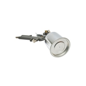 Pistol de vopsit cu aer comprimat 0.6L, cupa din inox in partea de sus, duza 1.5mm Cod: BK79598 - Img 4
