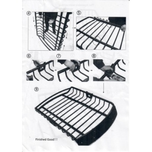 Portbagaj auto metalic roof rack. 121x98cm Cod: 5775 - Img 5