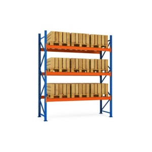 Raft metalic industrial 3 niveluri, 29.7m lungime, 99 paleti Cod: DISAY21 - Img 1