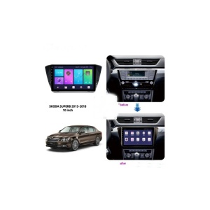 Rama Navigatie 10" cu cablaj si modul canbus compatibila Skoda Superb III 2015 - 2017 Cod: NV3182/ GR1 - Img 2