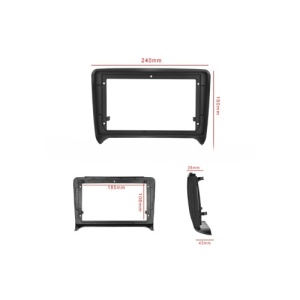Rama Navigatie 9" cu cablaj si modul canbus compatibila Audi TT 2006-2015 Cod: NV3005/ GR2 - Img 2