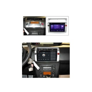 Rama Navigatie 9" cu cablaj si modul canbus compatibila Citroen C4 I 2004 - 2009 Cod: NV3028/ GR2 - Img 2