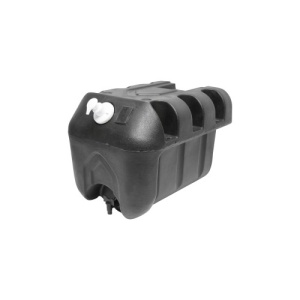 Rezervor apa 30L cu robinet si dozator de sapun 250ml. plastic negru 332x420x331 mm Cod: BK88222 / DISCK30 - Img 1
