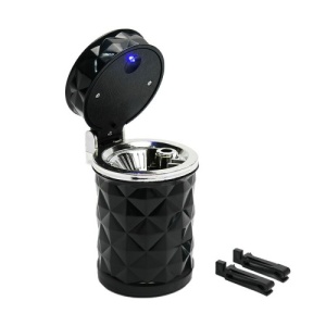 ScrumierÄƒ auto LED, cu opÈ›iune de prindere pe grila de ventilaÈ›ie sau Ã®n suportul de pahar Cod: LP-012 - Img 1