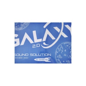 Set 10 foi insonorizant auto PARACOAT Galaxy, 2 straturi butyl + aluminiu, 700x500 mm, grosime 2mm - Img 2