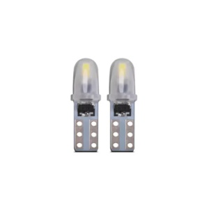 Set 2 becuri T5 LED 2SMD 3014 12V CANBUS nonpolar â€“ Alb, Rosu sau Albastru Cod: JSUN31/32/33 - Img 1
