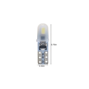 Set 2 becuri T5 LED 2SMD 3014 12V CANBUS nonpolar â€“ Alb, Rosu sau Albastru Cod: JSUN31/32/33 - Img 2