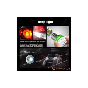 Sirena mers inapoi cu bec LED Sunet BEEP-BEEP Cod: 2303 -24V - Img 3