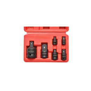 Trusa adaptoare antrenor clichet tubulare cu patrat 1/4, 3/8, 1/2, 3/4 inch 6 piese Cod: DISTS90 - Img 3
