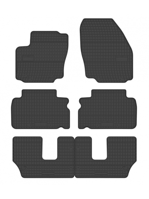 Covorase Presuri Auto Cauciuc Dedicate Ford S-MAX 7 locuri 2006-2010