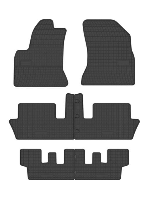 Covorase Presuri Auto Cauciuc Dedicate Citroen C4 PICASSO - 7 locuri 2006-2013