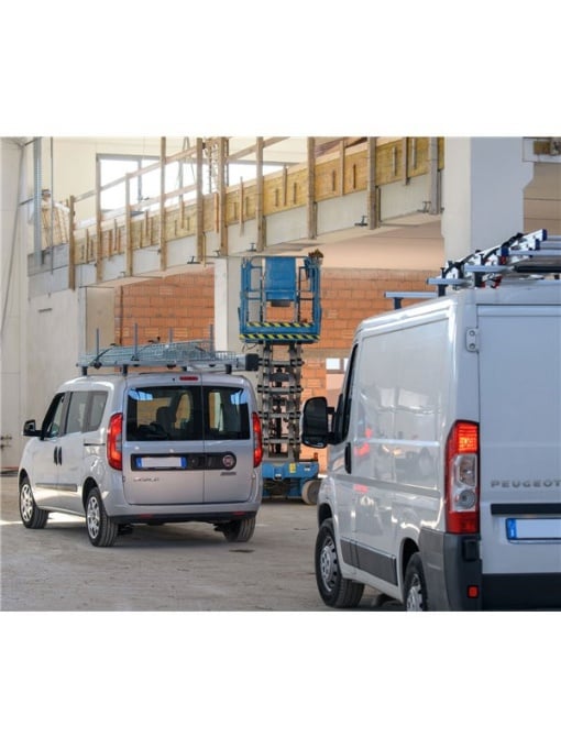 Bare transversale Renault Trafic II (X82), model 2001-2014, L1,L2 - H2, aluminiu, Menabo Professional