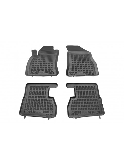 Covorase Presuri Auto Cauciuc Dedicate Fiat DOBLO II versiuni 5 loc, 7 loc (rand 3 scaune pliat) 2010 - 2019 | Opel COMBO D versiuni 5 loc, 7 loc 2011 - 2018