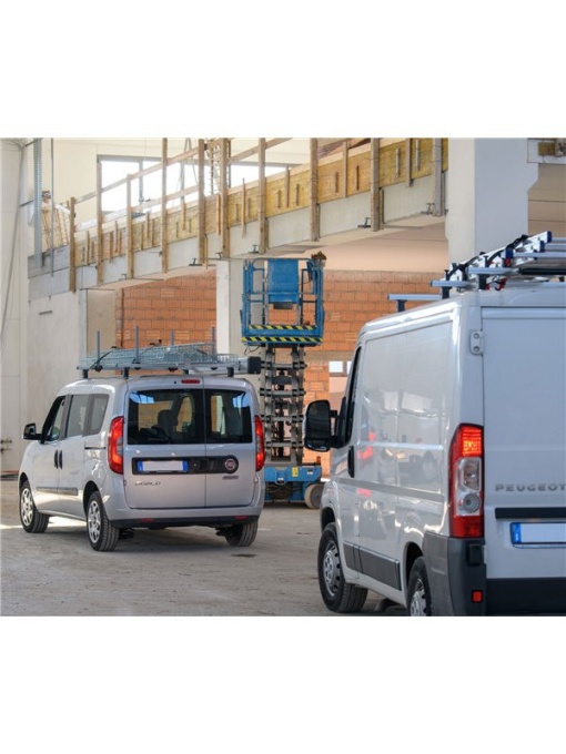 Bare transversale Iveco Daily IV, model 2006-2011, L1,L2,L3 - H2,H3,H4, aluminiu, Menabo Professional