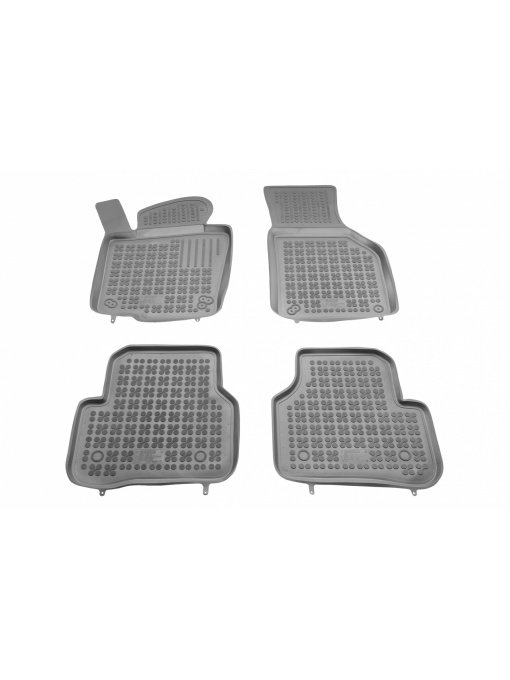 Covorase Presuri Auto Cauciuc Dedicate Gri VW PASSAT B6 2005 - 2010 | VW PASSAT B7 2010 - 2014 | VW PASSAT B7 Alltrack 2011 - 2014 | VW PASSAT CC 2008-2016 | VW JETTA VI 2010 - 2018 | VW TIGUAN I 2007 - 2015