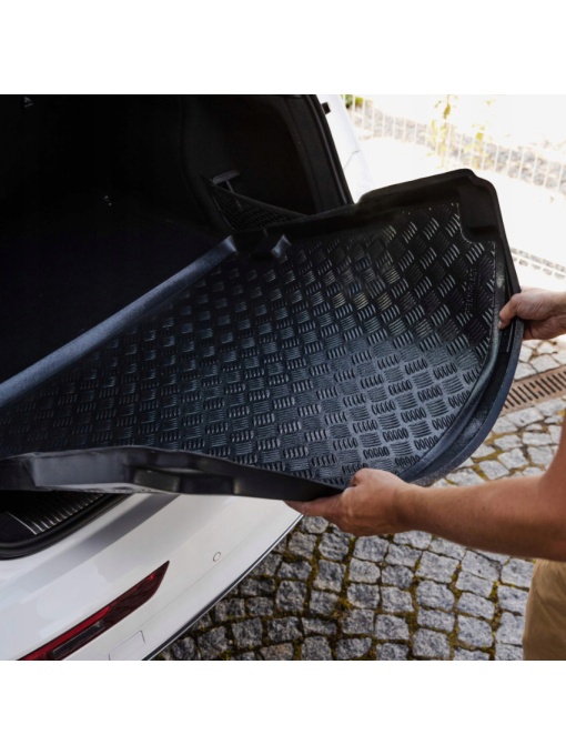 WeatherTech Vasca Baule CargoLiner Nero Su Misura Per Toyota Land Cruiser J150 5 Porte 7 Posti (2010-2019) - Protezione Impermeabile In HDPE