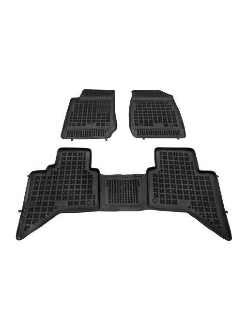 Covorase Presuri Auto Cauciuc Dedicate Isuzu D-MAX II 2011 - 2019