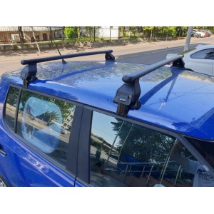 Bare transversale Menabo Tema Otel pentru Mahindra KUV 100, 5 usi, model 2016+ - Img 5