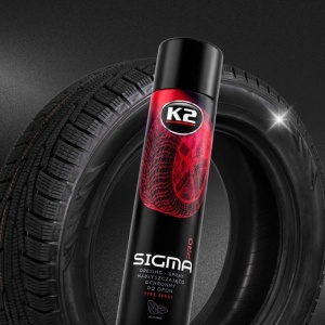 Spray Luciu si Protectie Anvelope K2 Sigma Aero 600 ML - Img 5