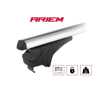 Bare transversale Menabo Ariem Silver pentru LINCOLN Mk-X II 2016-2018 - Img 8