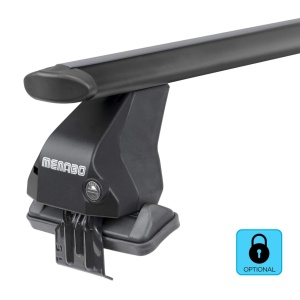 Bare transversale Menabo Omega Plus Black pentru Porsche Cayenne, 5 usi, model 2010-2017 - Img 3