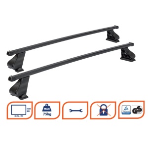 Bare transversale otel K39 pentru Volkswagen T5 Transporter, model 2009-2015 - Img 7